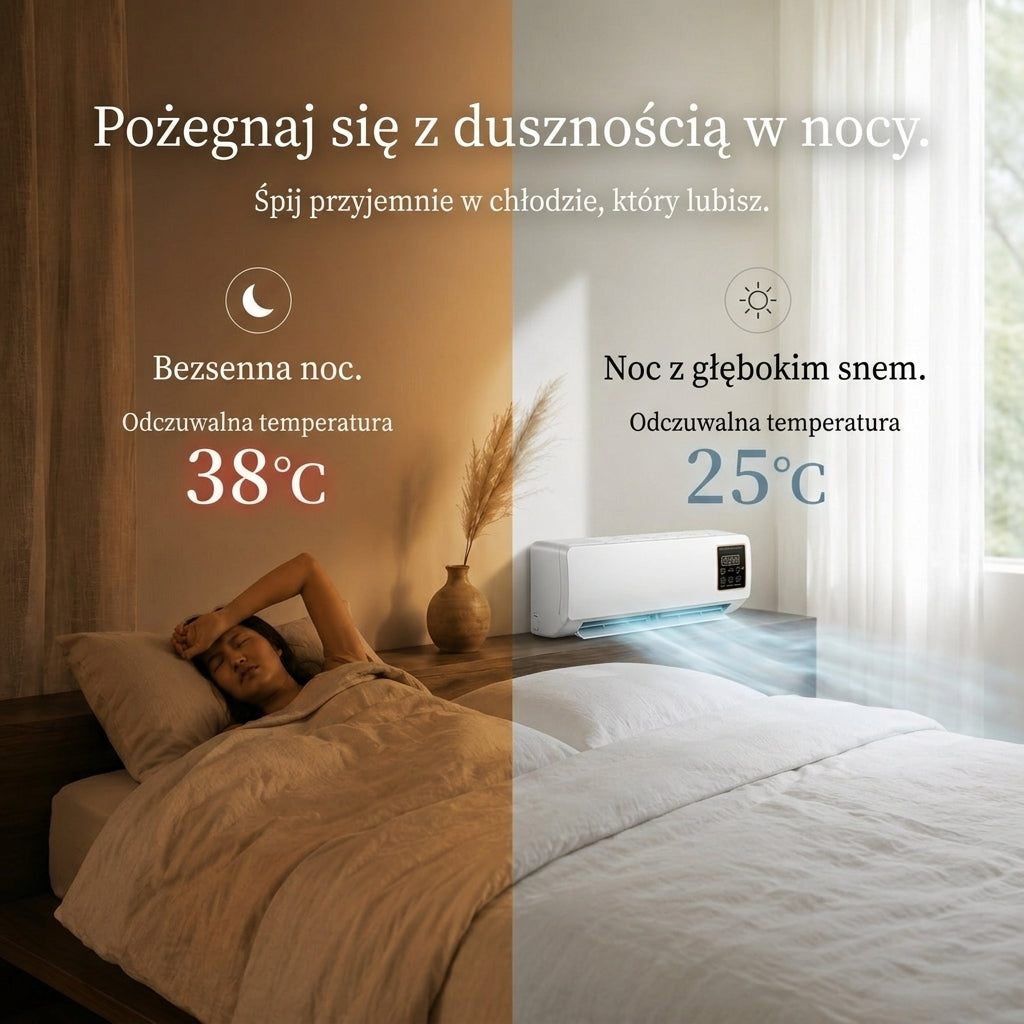Technova Cooler | Przenośny Klimatyzator Ewaporacyjny z Akumulatorem